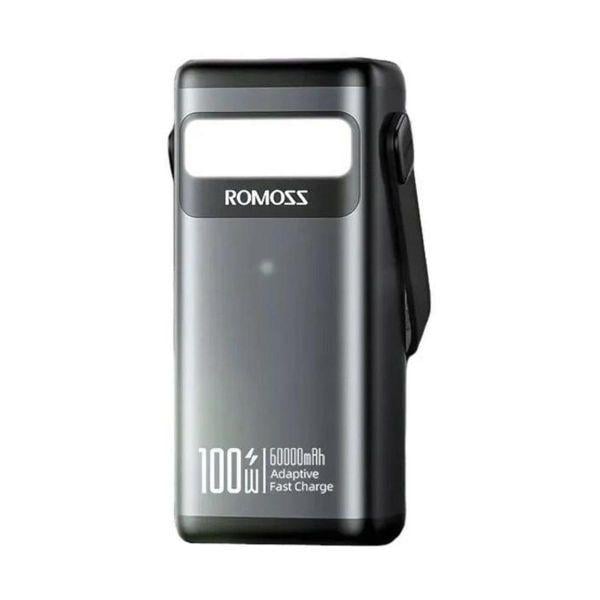 Повербанк Romoss PMT60 60000 mAh Black (PMT60-1D2-2133H)