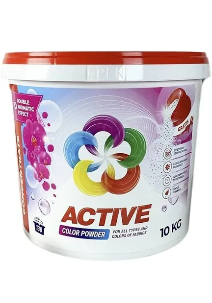 Стиральный порошок ACTIVE Color 10 кг