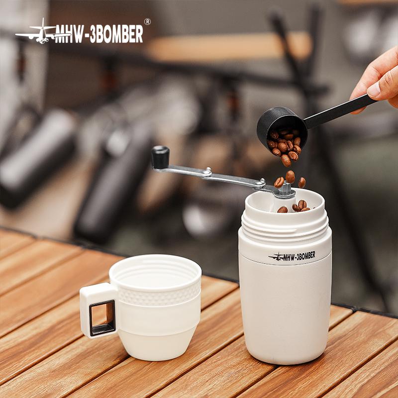 Кавомолка та дріпер ручна портативна MHW-3BOMBER Debu all-in-one Coffee Maker White - фото 5