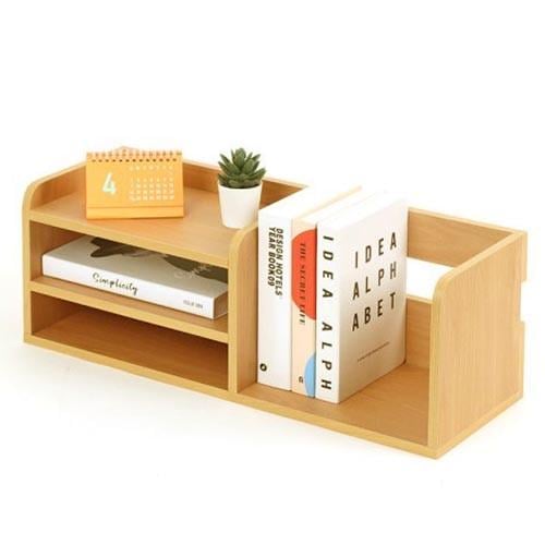 Полка книжная настольная из дерева Тасиона Карри (КПА-037003)