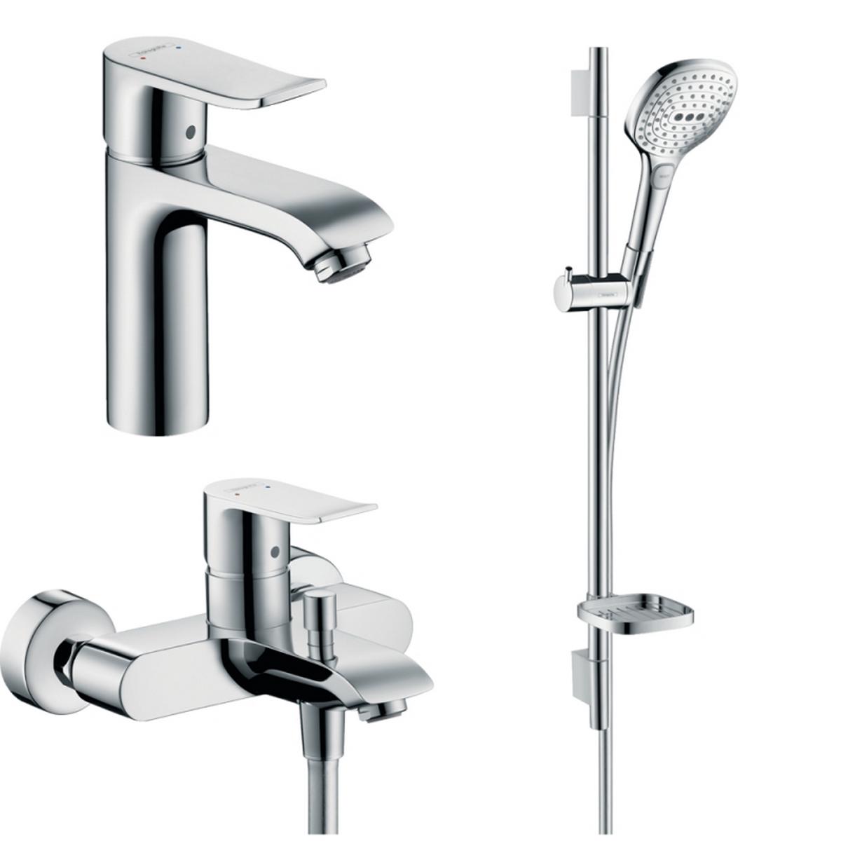 Смеситель для ванны Hansgrohe Mertis латунь Хром (31480000) - фото 2