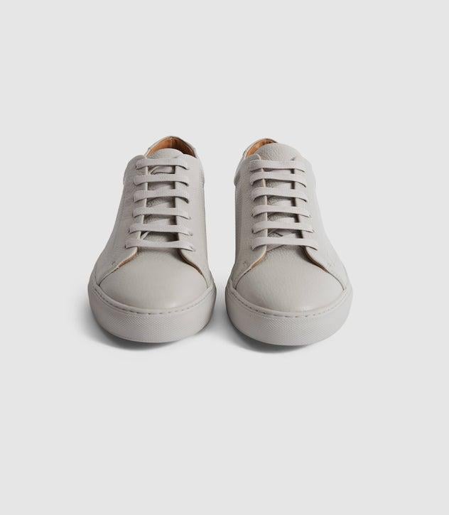 Кеди чоловічі Reiss Luca Tumbled Leather Trainers_reiss р. 44 Grey (00255) - фото 2