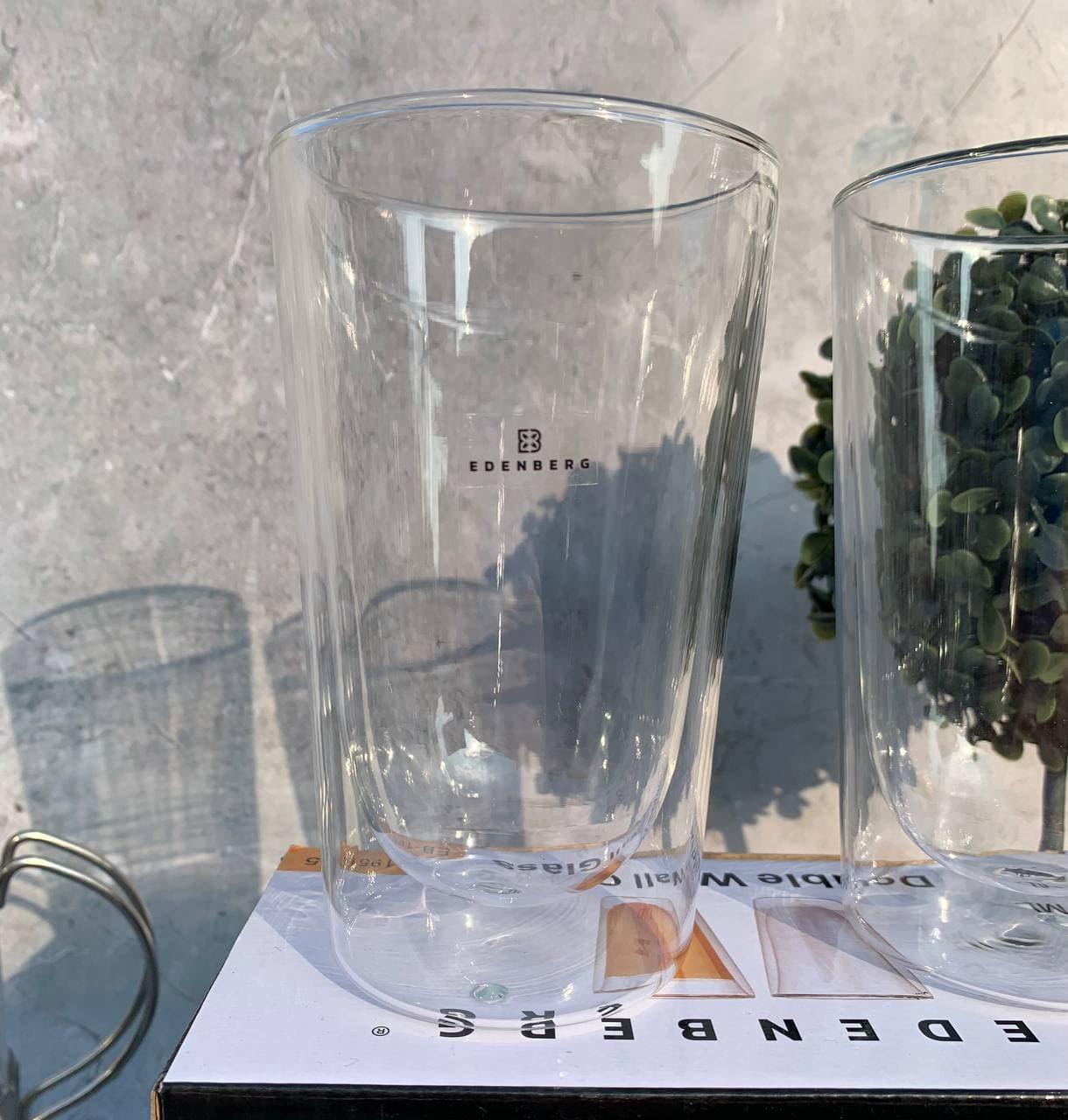 Набір склянок Edenberg із подвійними стінками 2 шт. 360 мл (EB-19515) - фото 5