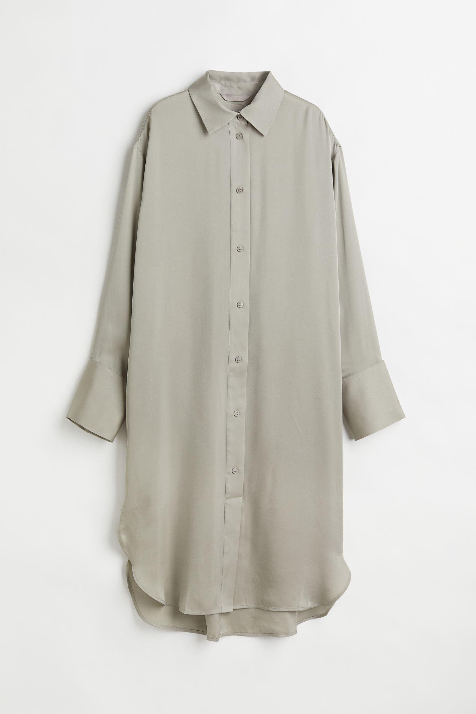 Платье рубашка S Серый (1005002ral)