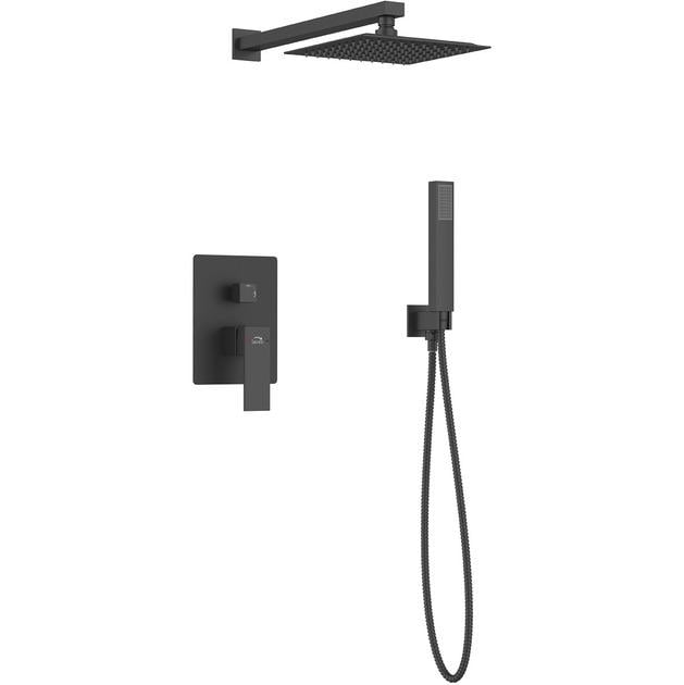 Душова система прихованого монтажу Perla SMART Чорний (PSS7755B)