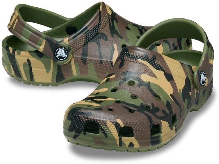 Крокси жіночі Crocs Classic Camouflage Clog р. 36-37 Хакі (25615) Крокси жіночі Crocs Classic Camouflage Clog р. 36-37 Хакі (25615)