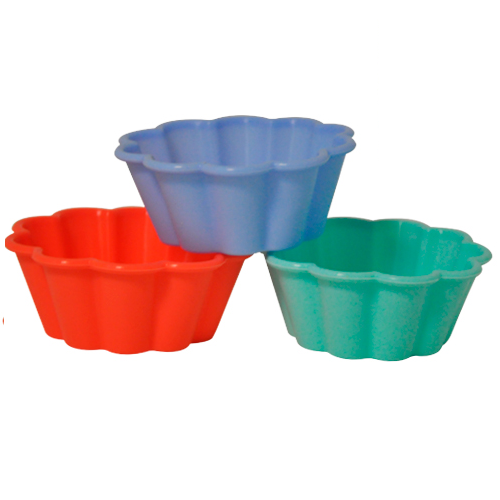 Набор форм для выпечки кексов SNT 7,5х7,5х3 см 6 шт. (3200-39)