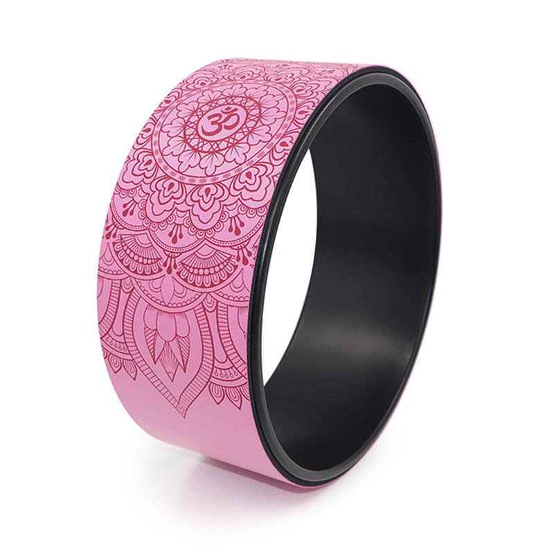 Колесо для йоги и фитнеса Dobetters Yoga DBT-Y1 Pink/Black