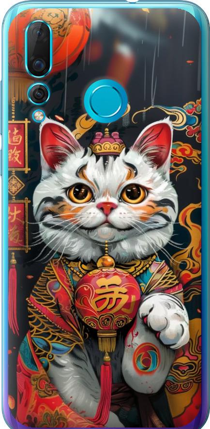 Чехол на Huawei Nova 4 China Cat v2 (6135u-1632-42517)