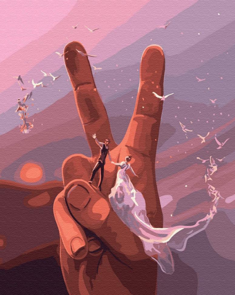 Картина по номерам Brushme Рука судьбы 40x50 см (BK-GX30627)