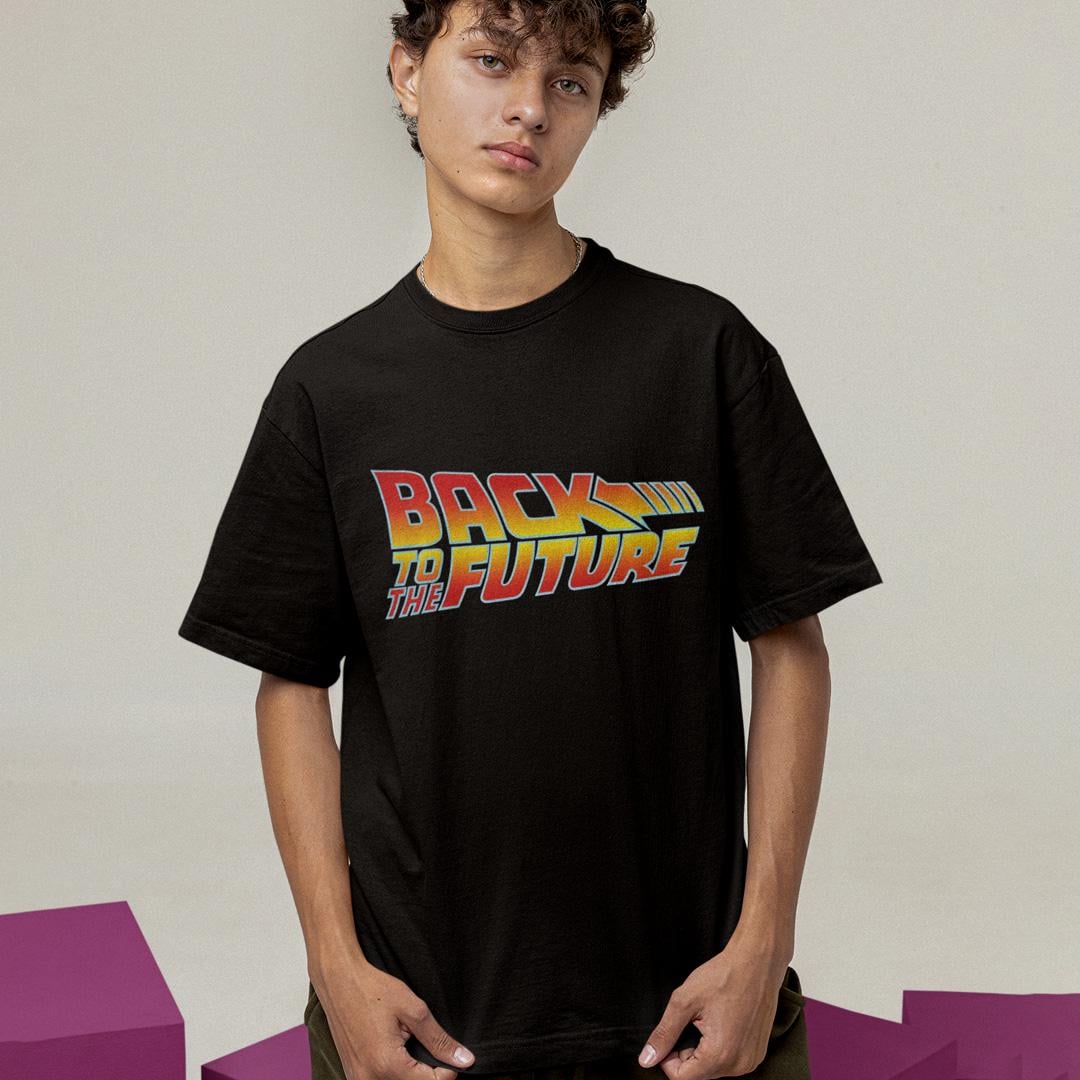 Футболка унисекс Back to the Future Назад в будущее XS Черный (0000013629)