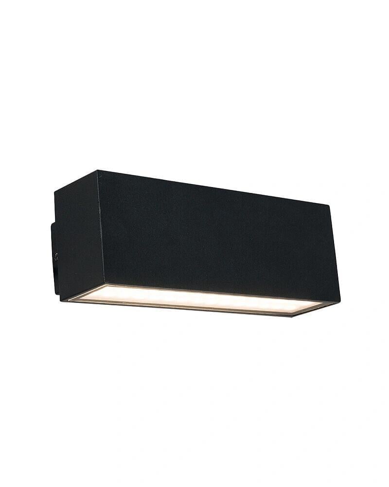 Уличный LED-светильник фасадный Nowodvorski 9122 Unit 2x5W 3000K 727 Lm IP54 Черный (28687995)