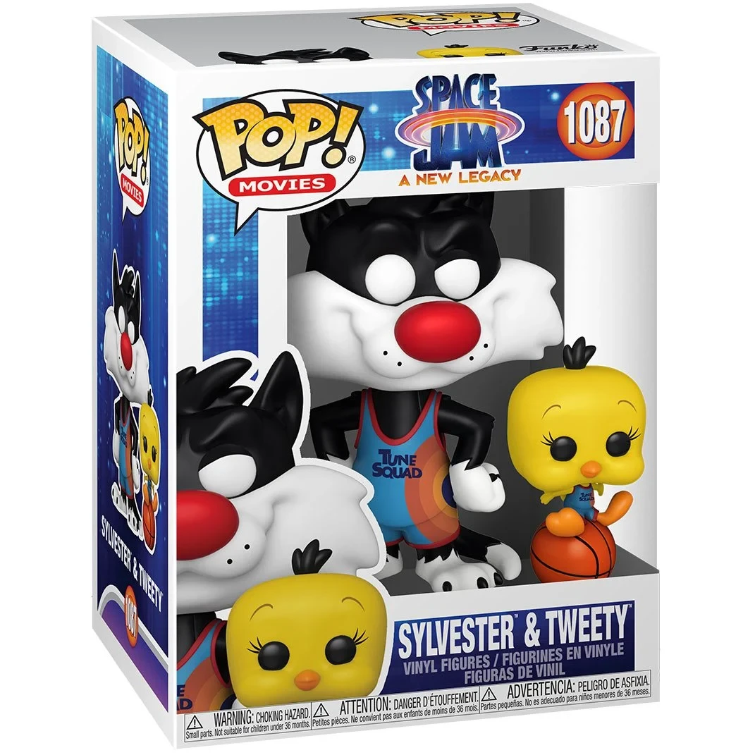 ᐉ Детская игровая фигурка Funko Pop Space Jam Sylvester and