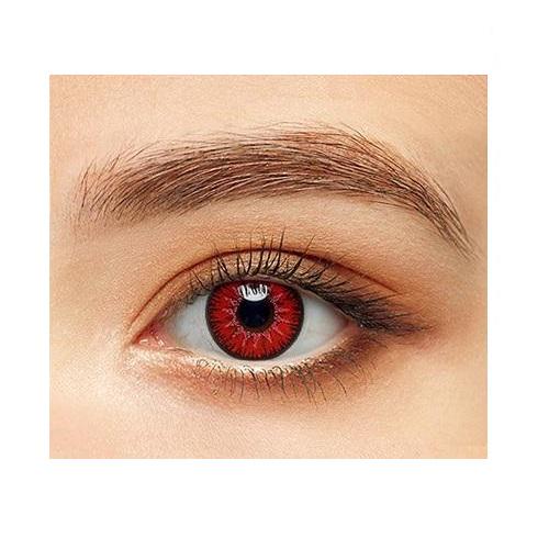 Кольорові лінзи на Хеллоуїн 1 пара Червоний (Е1008-403-08)