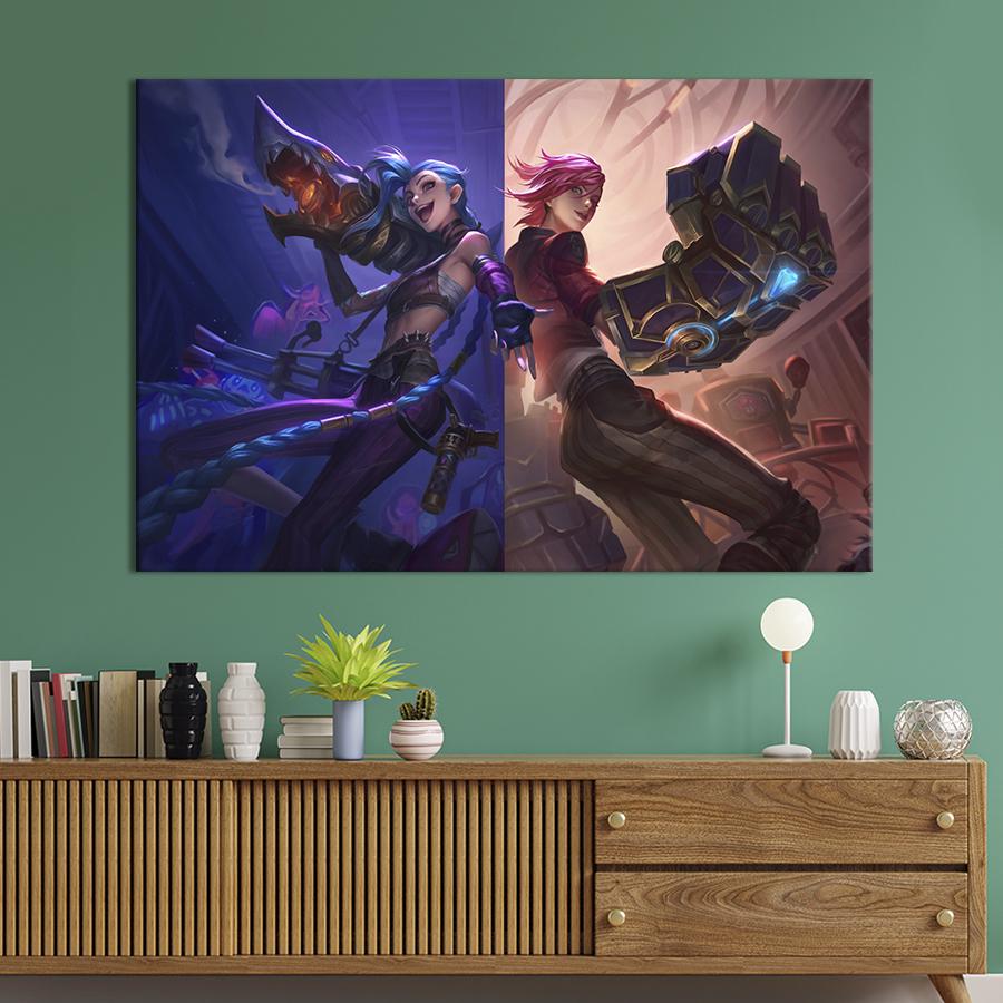 Картина на полотні ТРАКАН: Ліга легенд 122x81 см (1492-1)