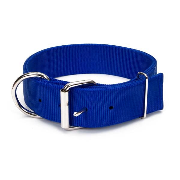 Ошейник двойной для собак Coastal Macho Dog нейлон 4,5х61 см (05903_BLU28)