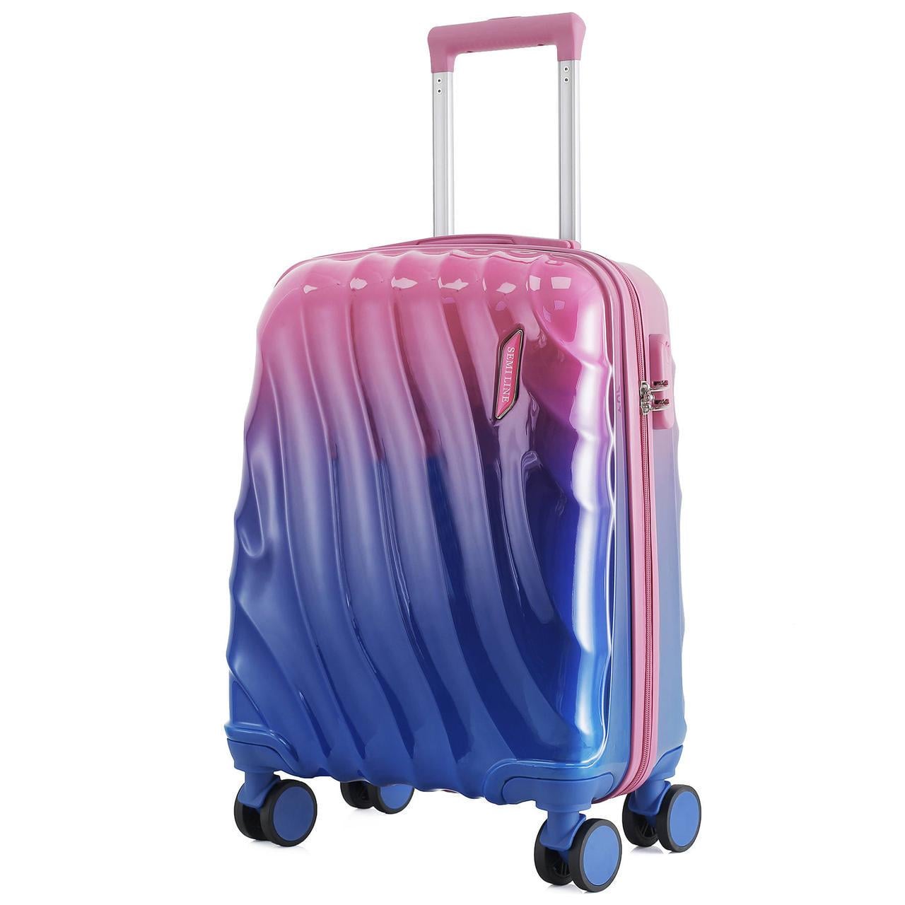 Чемодан SEMI LINE 20" S Rose/Blue Gradient (T5650-1)
