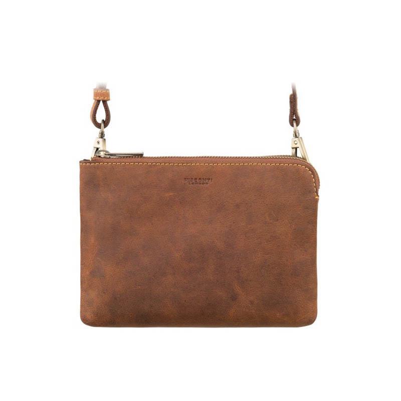 Сумка-клатч кожаная Visconti Eden Oil Tan (S9 Oil TAN)