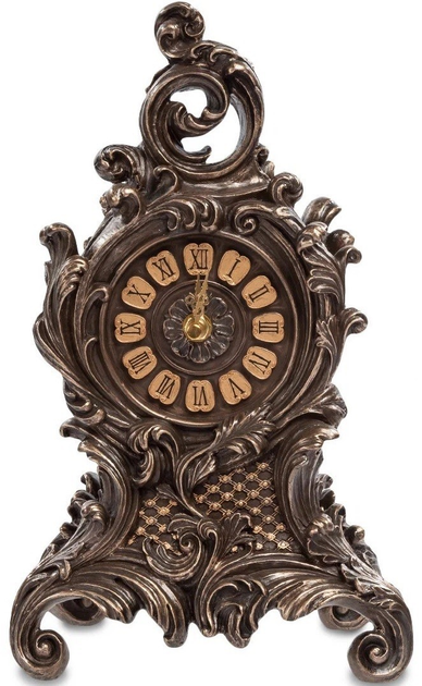 Часы каминные 31 см Коричневый