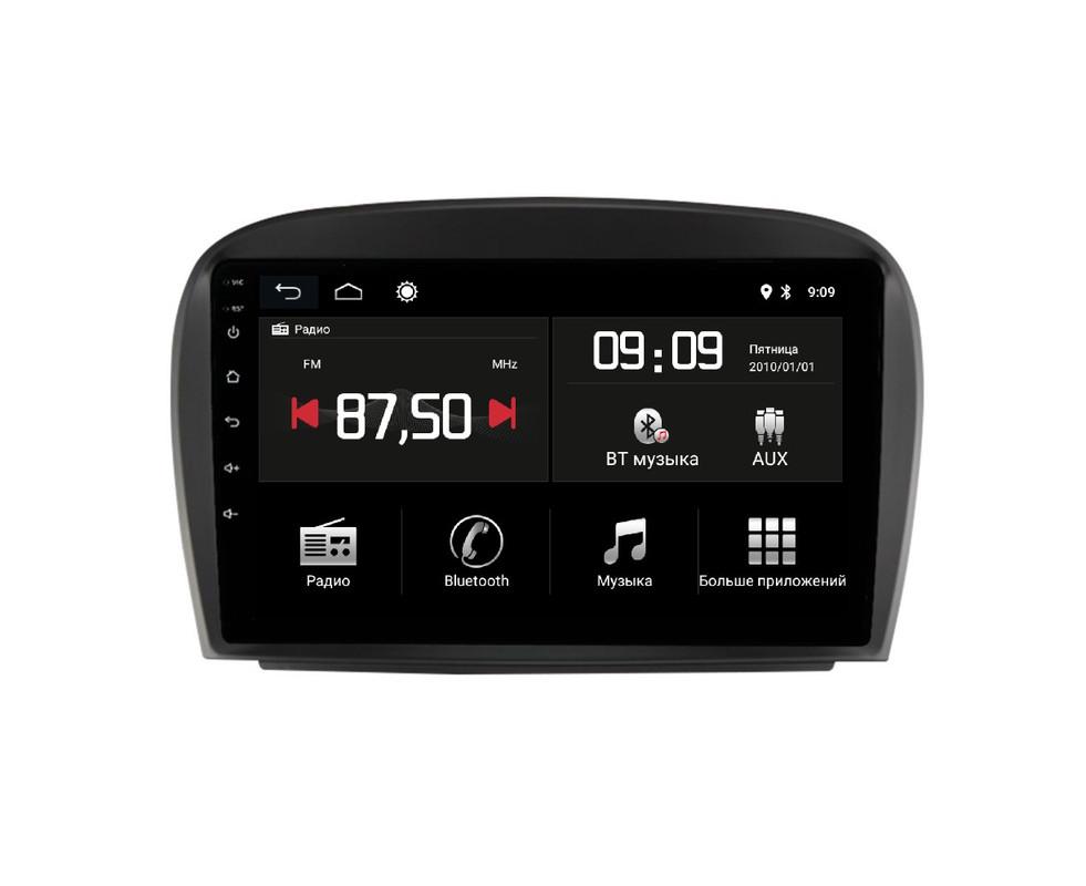 Автомагнитола штатная Torssen F9332 для Mercedes SL W230 2004-2011 г. 4G/Carplay/DSP 3/32 GB 9" (21212297)