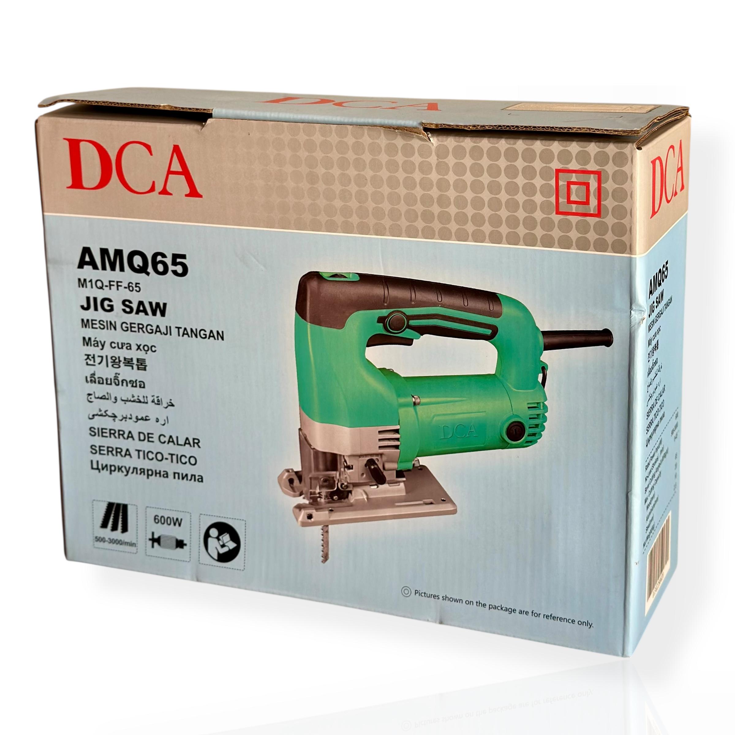 Электролобзик DCA 600 Вт с маятниковым ходом (AMQ65K) - фото 8 Электролобзик DCA 600 Вт с маятниковым ходом (AMQ65K) - фото 8