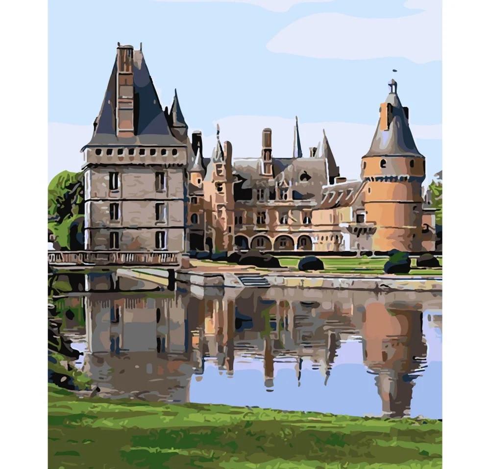 Картина за номерами Strateg Іменя на озері 40x50 см (SY6157)