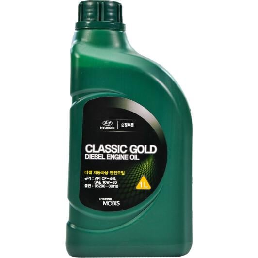 Моторное масло Hyundai ClassGoldDies CF-4 10W-30 1 л (0520000110)