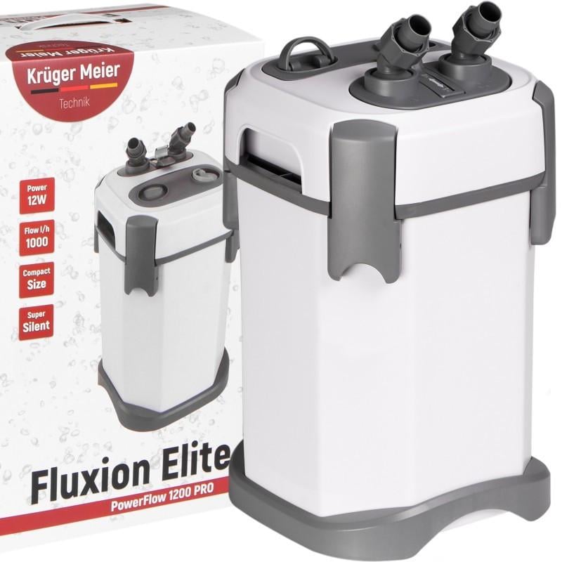 Фильтр внешний Kruger Meier Fluxion Elite 1200 PRO для аквариумов 100-250 л (KM-FLUXION-ELITE-1200) Фильтр внешний Kruger Meier Fluxion Elite 1200 PRO для аквариумов 100-250 л (KM-FLUXION-ELITE-1200)