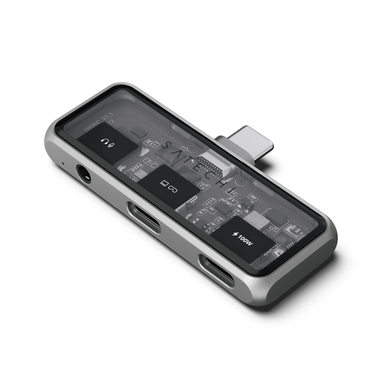Адаптер Satechi Mobile XR Hub with Audio Space Grey (ST-HXRAJM)