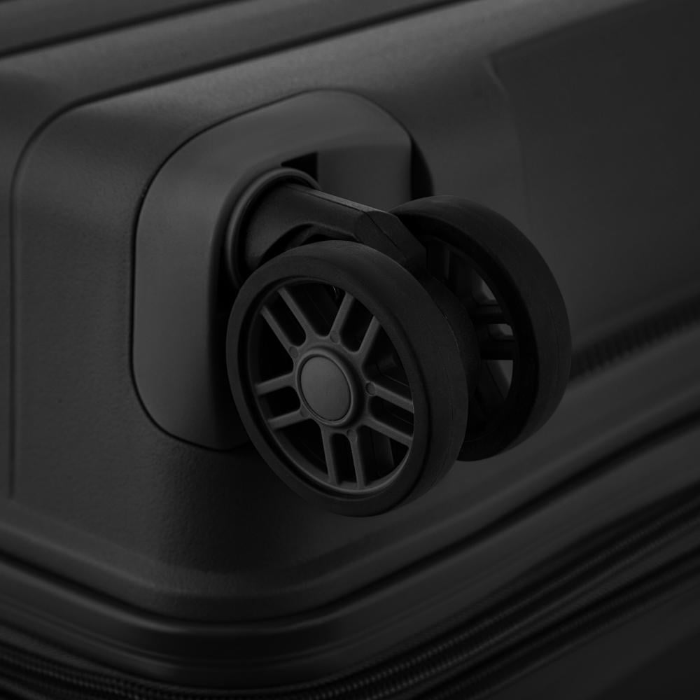 Набір валіз дорожніх 2E Aero поліпропілен замок TSA з 4 колесами S/M/L Чорний (2E-SPP-AERO-SET3-BK) - фото 9 Набір валіз дорожніх 2E Aero поліпропілен замок TSA з 4 колесами S/M/L Чорний (2E-SPP-AERO-SET3-BK) - фото 9