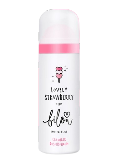 Пенка для душа мини Bilou Lovely Strawberry Shower Foam 50 ml (1886170496)