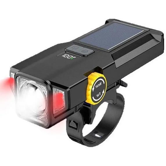 Велофонарь X17-30W+2LED Черный (28868903)