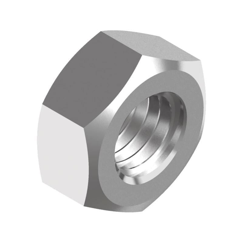 Гайка дюймовая шестигранная Metalvis 5/8" ASME B18.2.2 сталь Gr8 шаг UNC под ключ 15/16" цинк белый 25 шт. (I6020I602015110810)