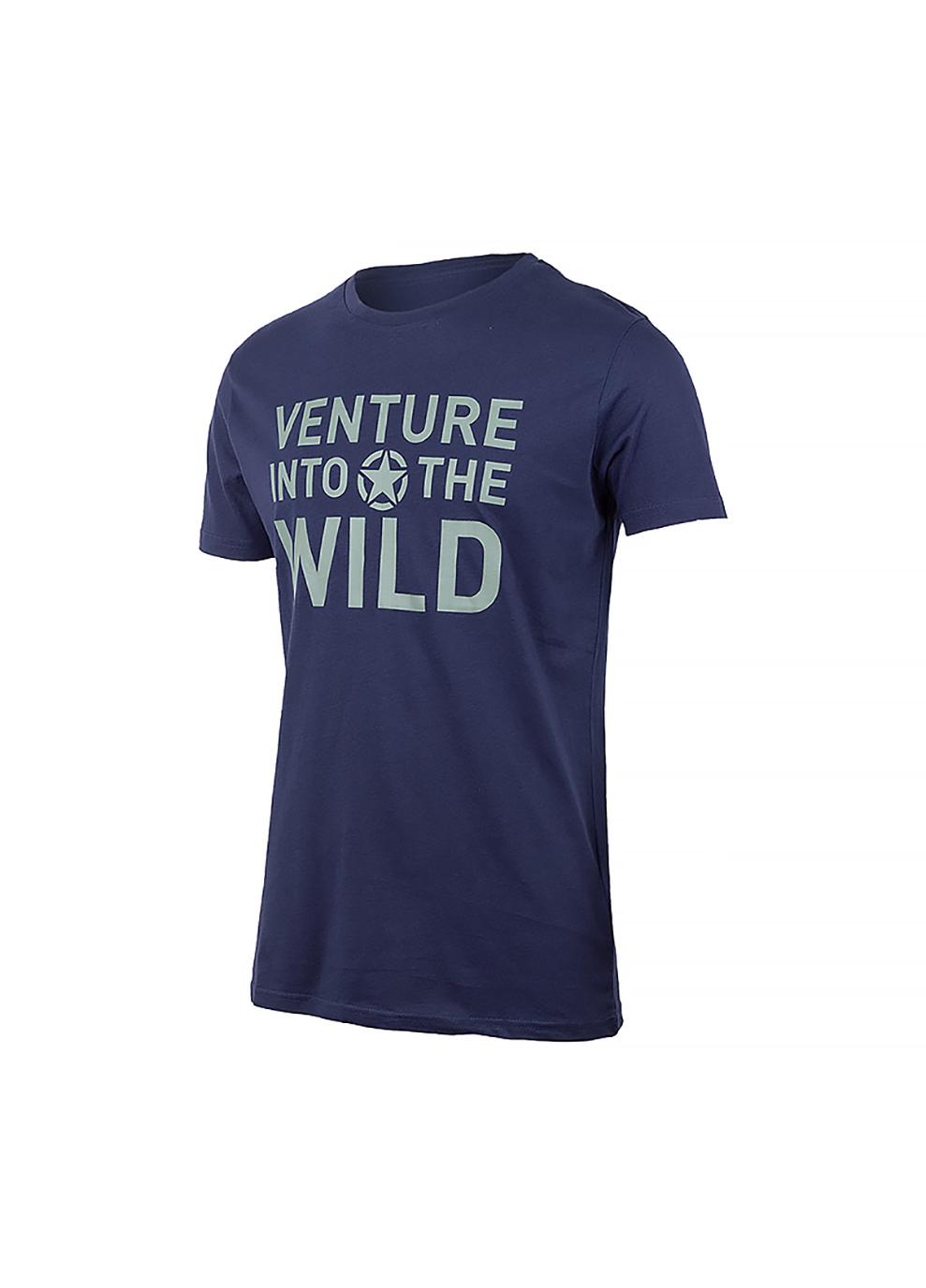 Футболка мужская JEEP T-SHIRT Venture Into The Wild M Синий (O102592-K878 M)
