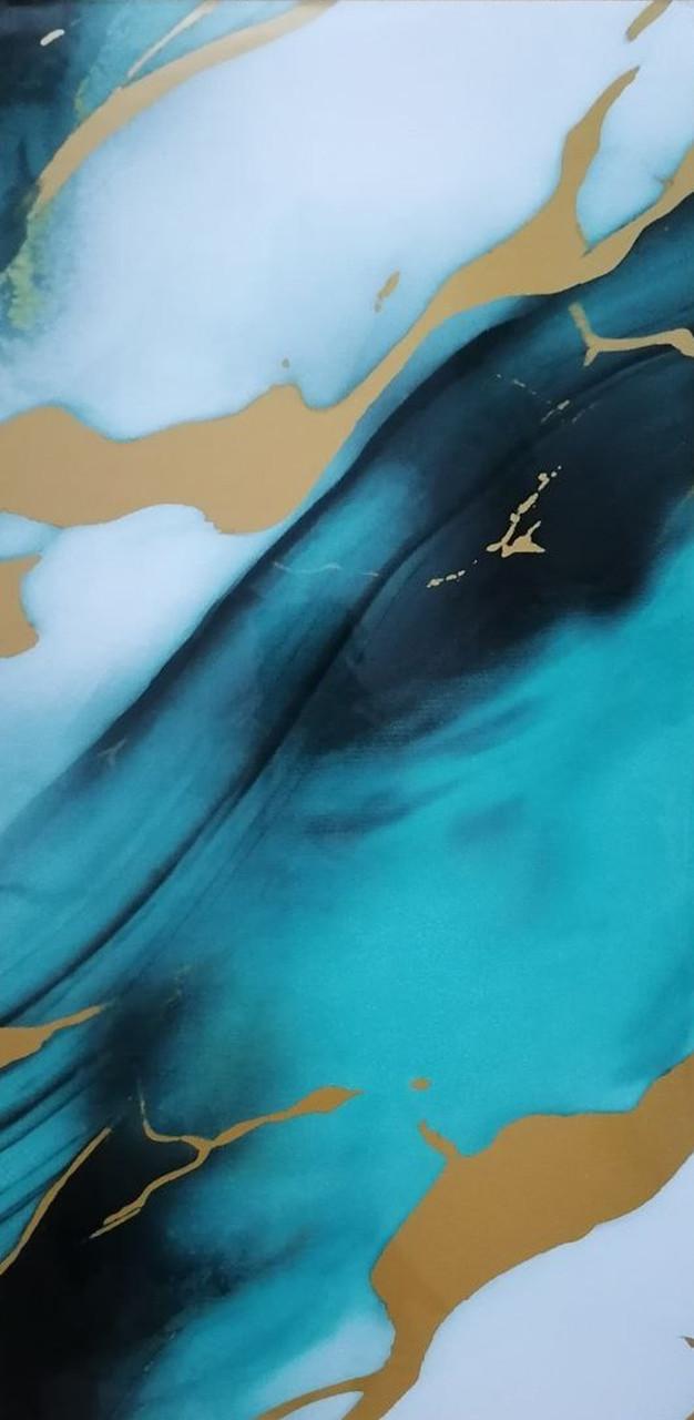 Панель самоклеюча глянцева РЕТ під колір структури 600х300х2,5 мм Пастельний надсвітлий синьо-бірюзовий (VN3-117) - фото 2 Панель самоклеюча глянцева РЕТ під колір структури 600х300х2,5 мм Пастельний надсвітлий синьо-бірюзовий (VN3-117) - фото 2