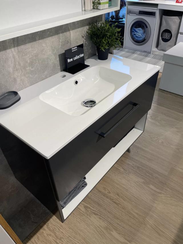 Тумба с умывальником Mill 80 см (1662575223) - фото 6