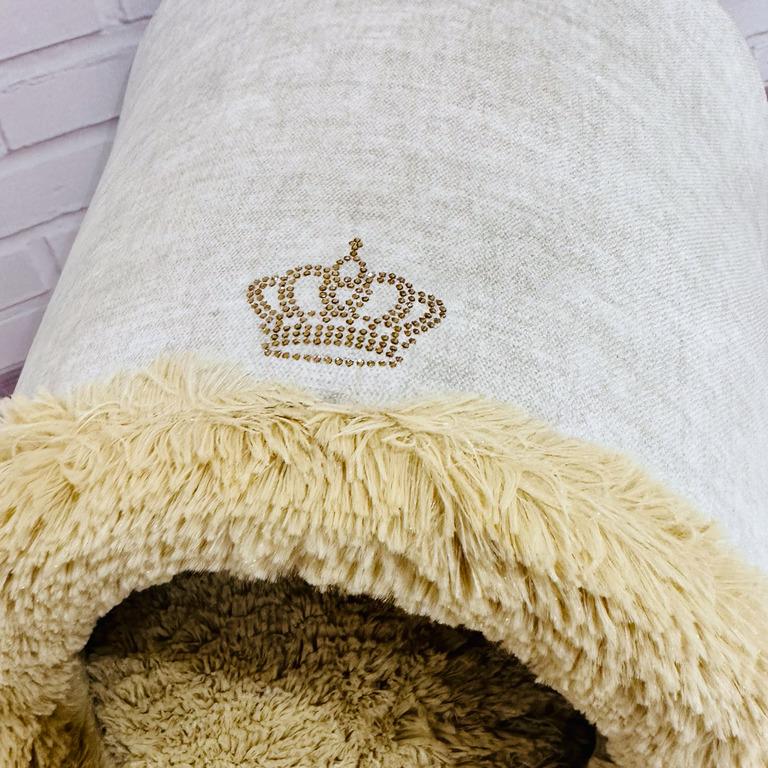 Будиночок для собак Amore mio Cane Princess до 4 кг 42х42х45 см (ЕН-0019) - фото 5 Будиночок для собак Amore mio Cane Princess до 4 кг 42х42х45 см (ЕН-0019) - фото 5