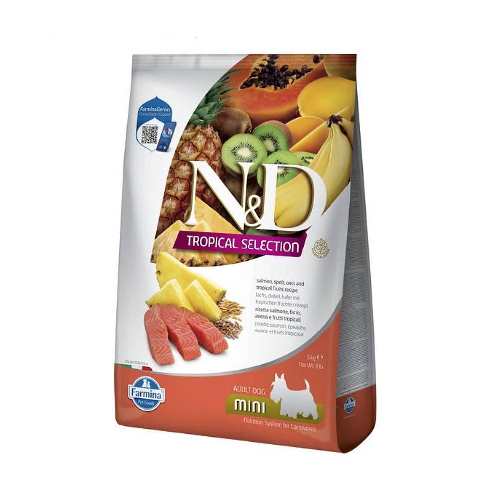 Корм для собак сухий Farmina N&D Tropical Selection з лососем та тропічними фруктами 5 кг - фото 1