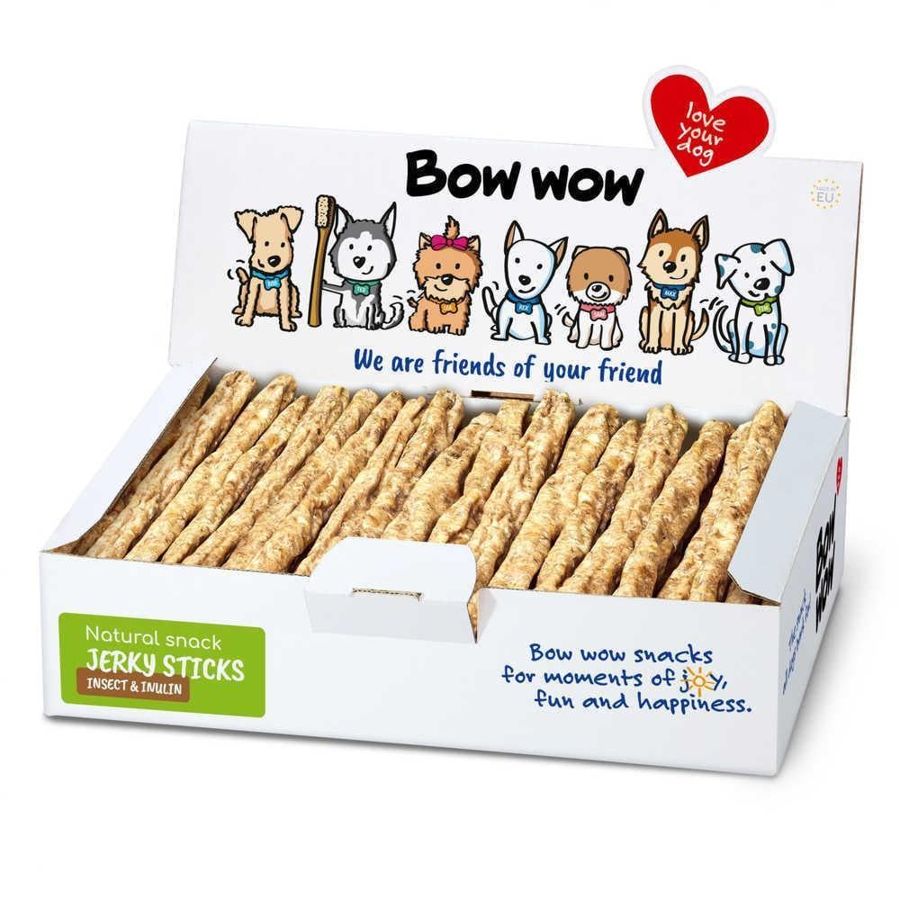 Лакомство для собак Bow wow Натуральные палочки с протеином насекомых и инулином 50 шт./уп. (2039560862)