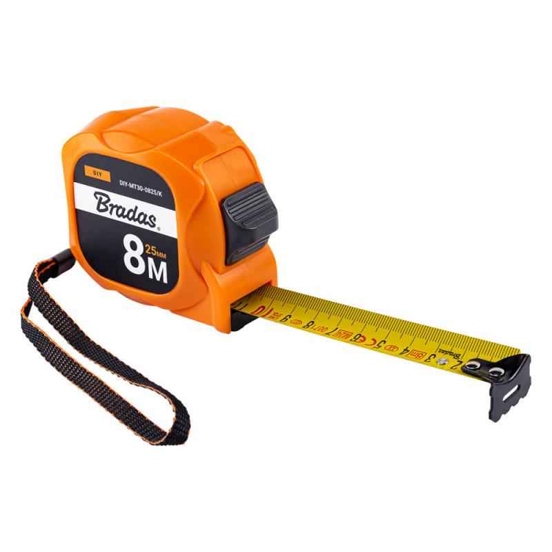 Рулетка на катушке конец из нержавеющей стали TINY 8 м/25 мм (DIY-MT30-0825/K)