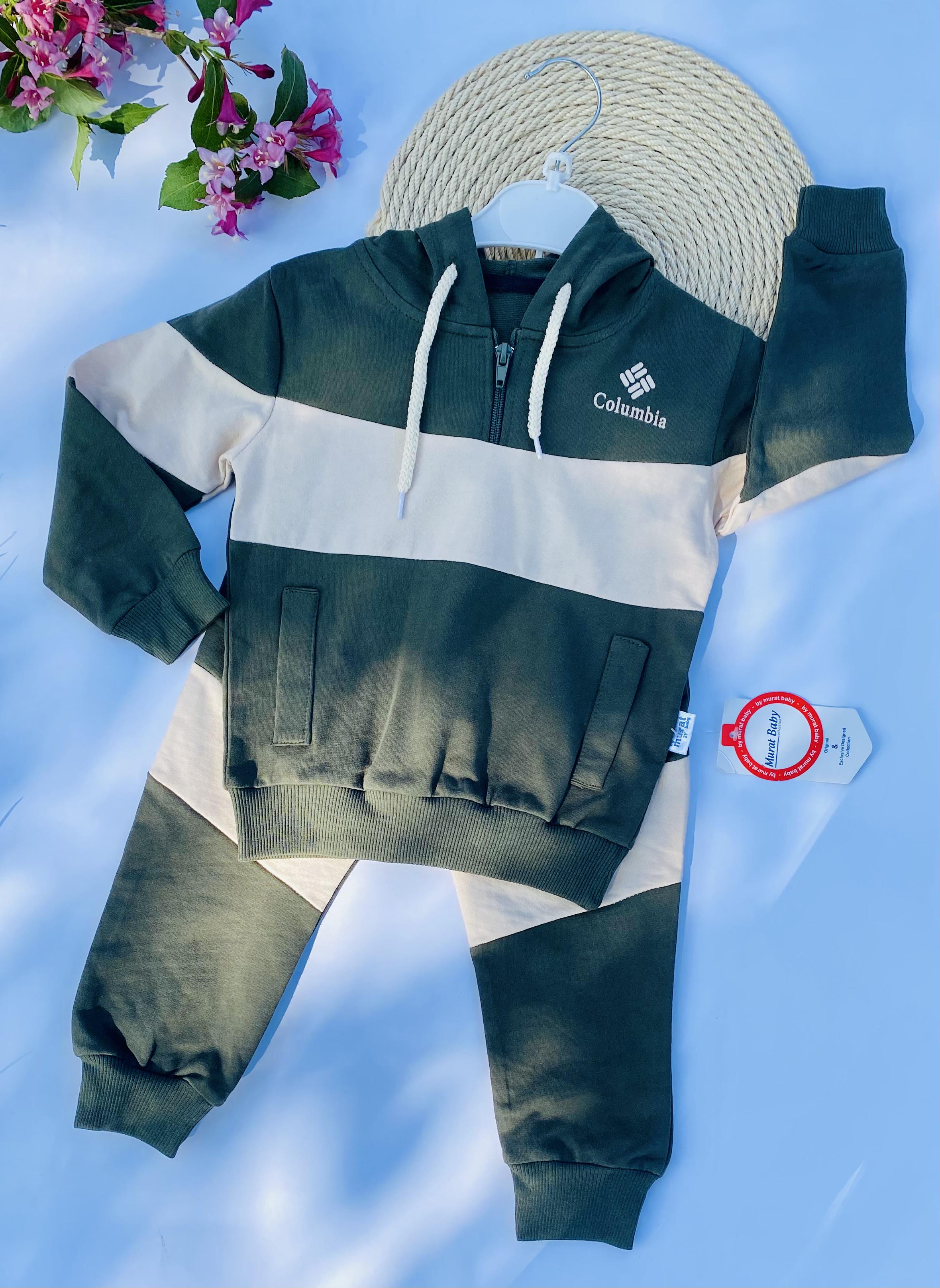 Костюм для хлопчиків Murat baby Columbia дитячий спортивний Оливковий