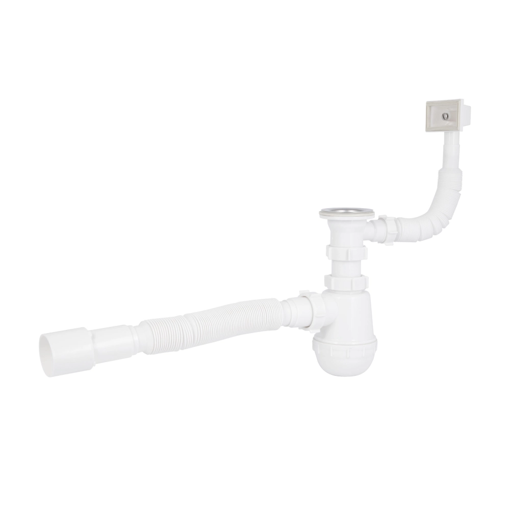 Сифон для кухонной мойки Lidz LK17 70 мм 40/50 мм (SD00051941)