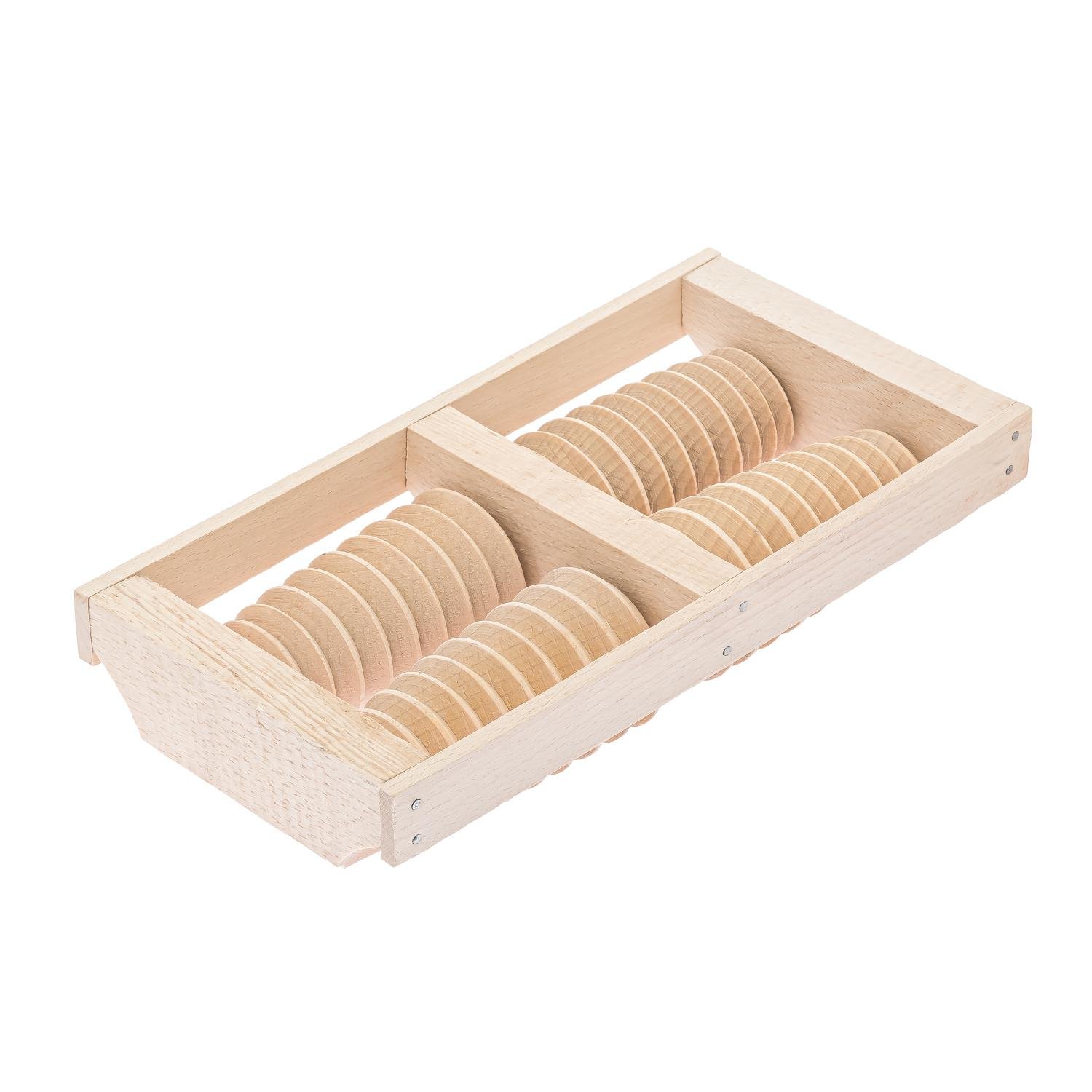 Массажер для стоп деревянный на 4 ролика на две ноги (87033) - фото 5 Массажер для стоп деревянный на 4 ролика на две ноги (87033) - фото 5