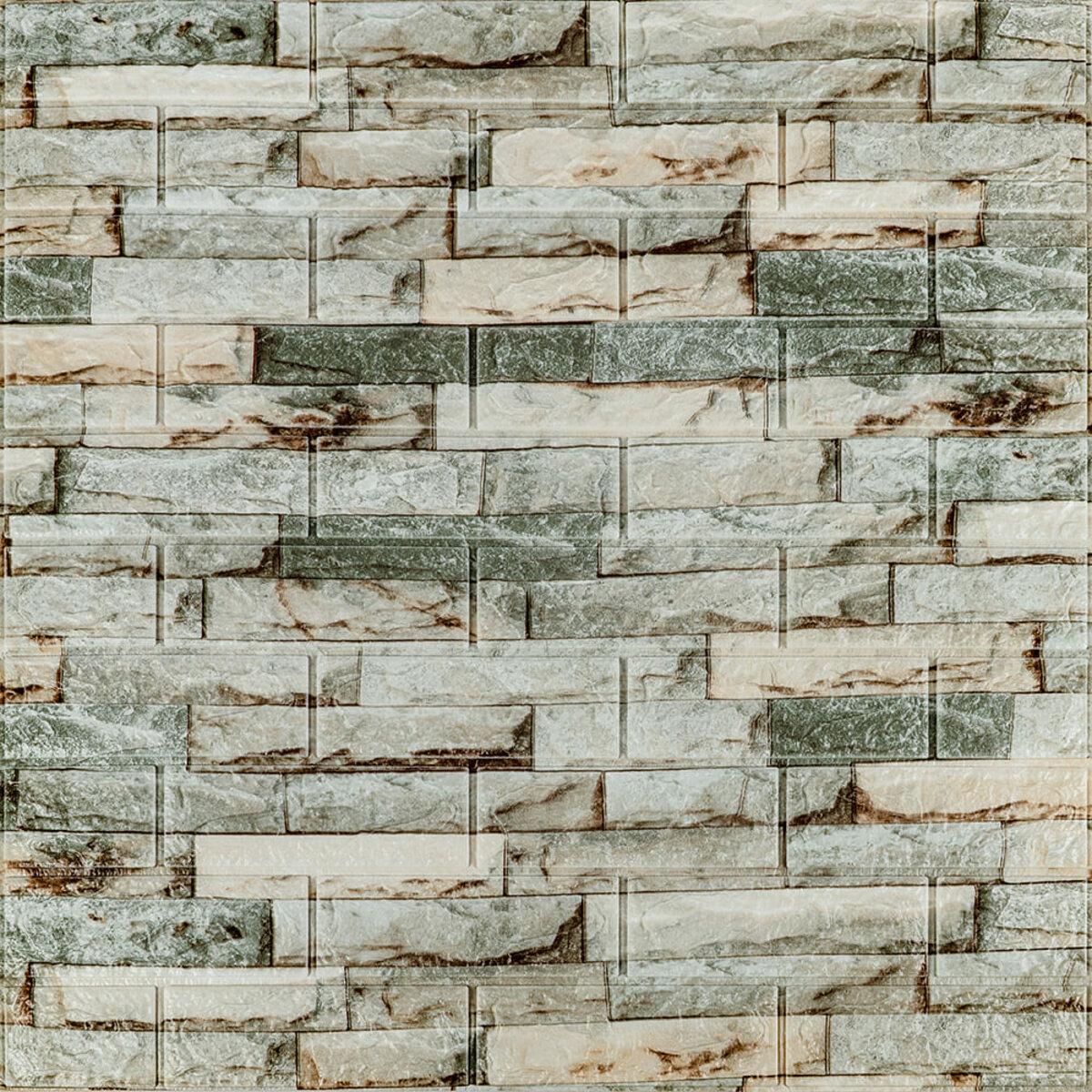 Панель самоклеящаяся Кирпич катеринославский (00003310)