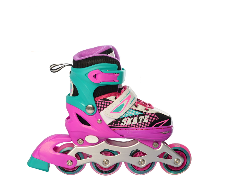 Ролики A 4123-S-PGR р. 31-34 Розовый (AN002726)