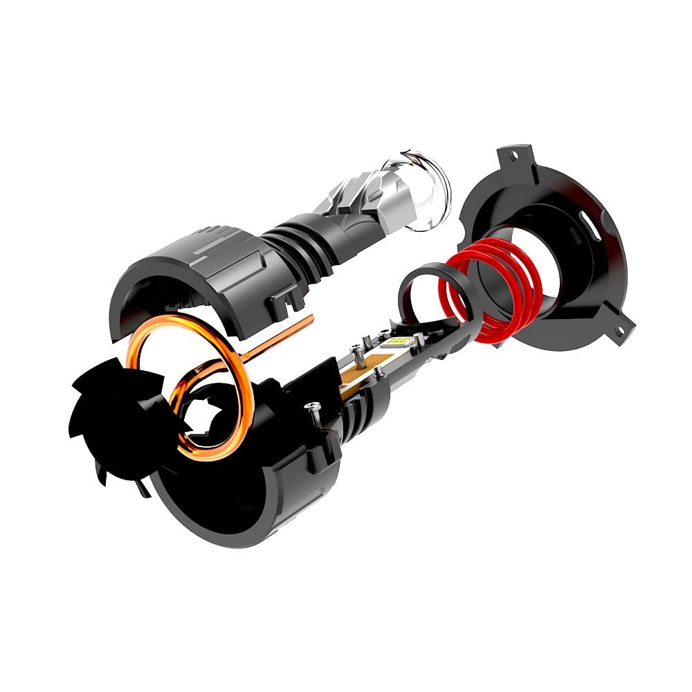 Лампа лінзована Decker LED GL-02 5K H7 2 шт. (28273821) - фото 4