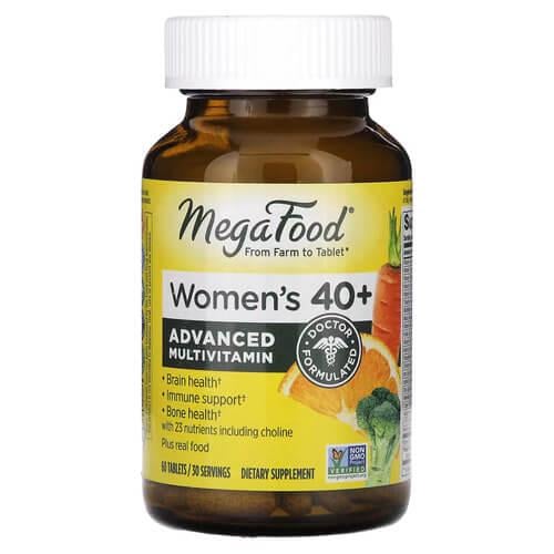 Витамины для женщин MegaFood Multi for Women 40+ 60 Tablets (MGF-10321)