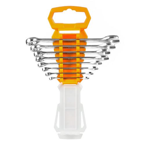 Комплект ключів гайкових INGCO INDUSTRIAL комбінованих 6-19 мм (26771528) - фото 2 Комплект ключів гайкових INGCO INDUSTRIAL комбінованих 6-19 мм (26771528) - фото 2