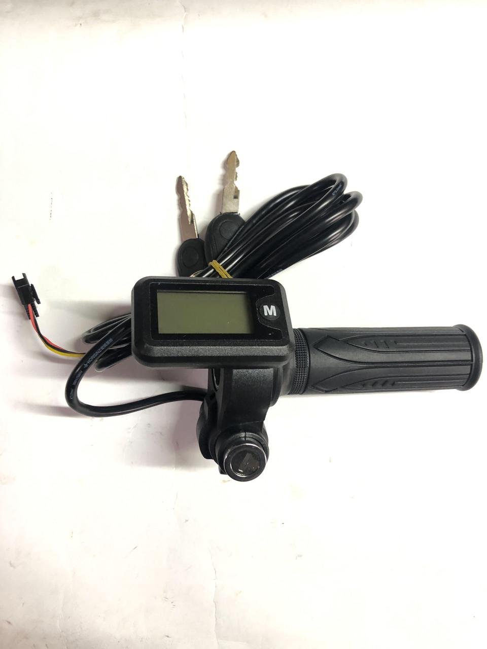 Ручка газа с жидкокристаллическим экраном 60 В