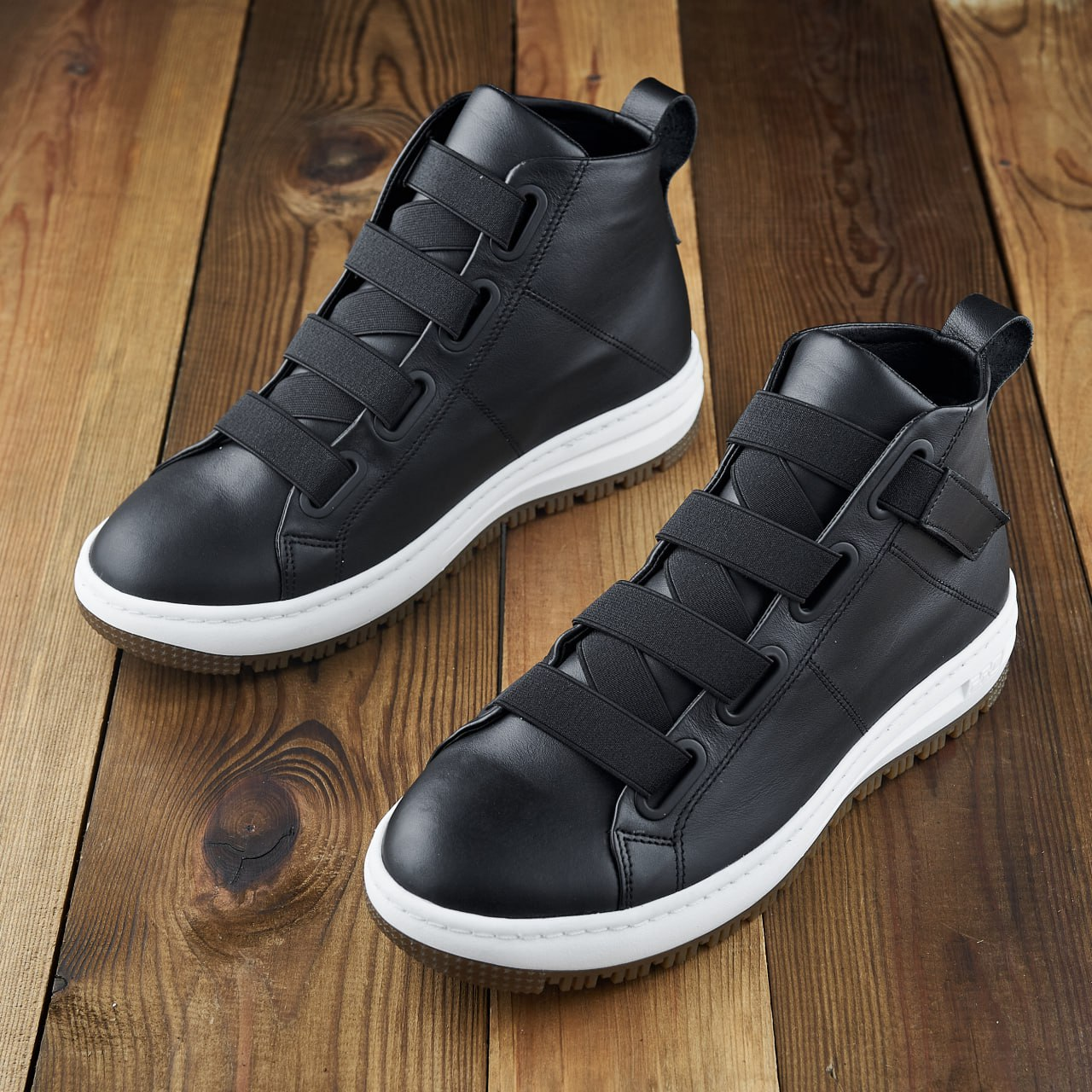 Ботинки мужские зимние кожаные Gross р. 44 29 см Черный (30158874) - фото 5